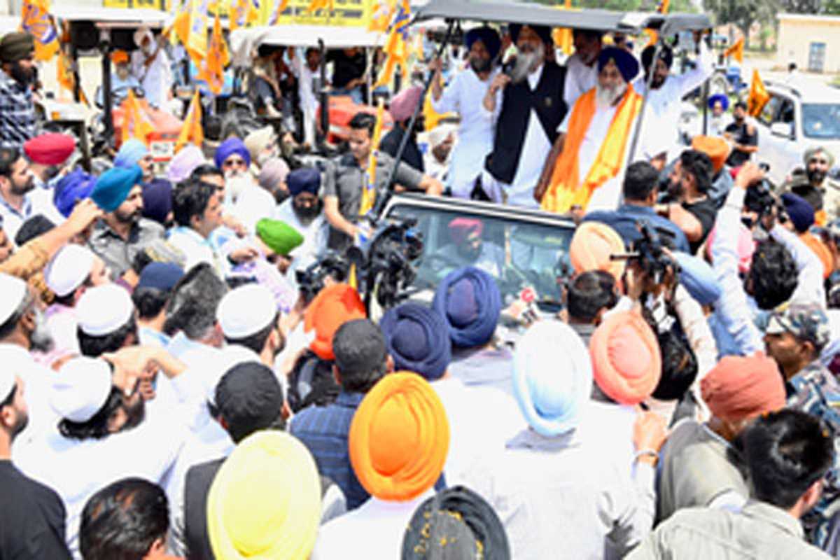 सुखबीर बादल की अपील, पंजाब को बचाने के लिए अकाली दल का समर्थन करें